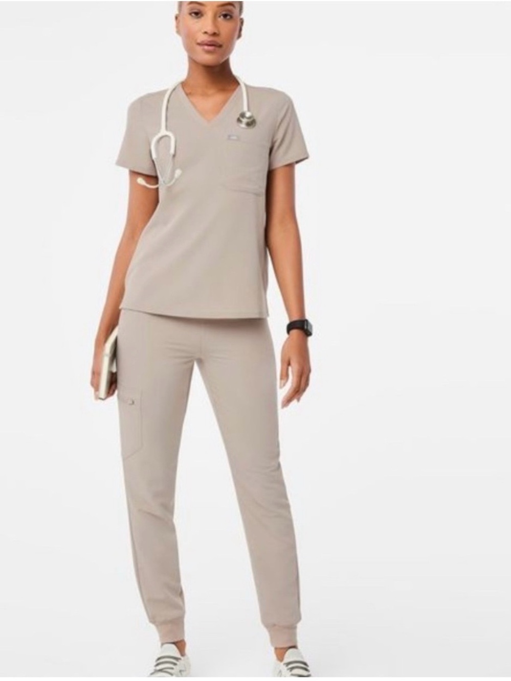 Figs Scrub Set Catarina Top Zamora Joggers Limited Edition Boulder Size M